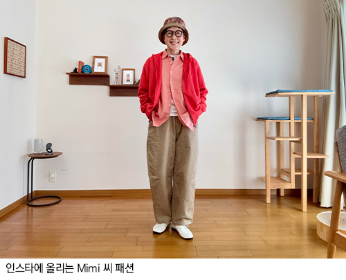 인스타에 올리는 Mimi씨 패션