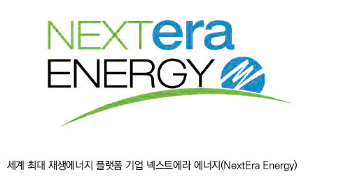 세계 최대 재생에너지 플랫폼 기업 넥스트에라 에너지(NextEra Energy)
