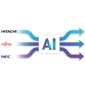 일본의 AI 트리오 NEC, 후지쓰, 히타치의 AI 전략